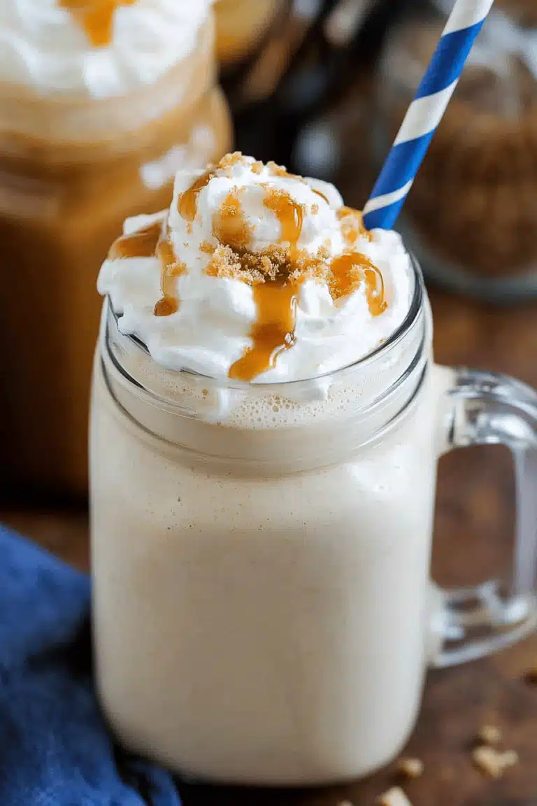 Caramel Coffee Milkshake