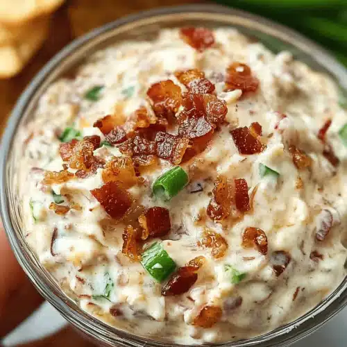 Caramelized Onion Bacon Dip