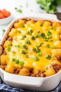 Cheeseburger Tater Tot Casserole
