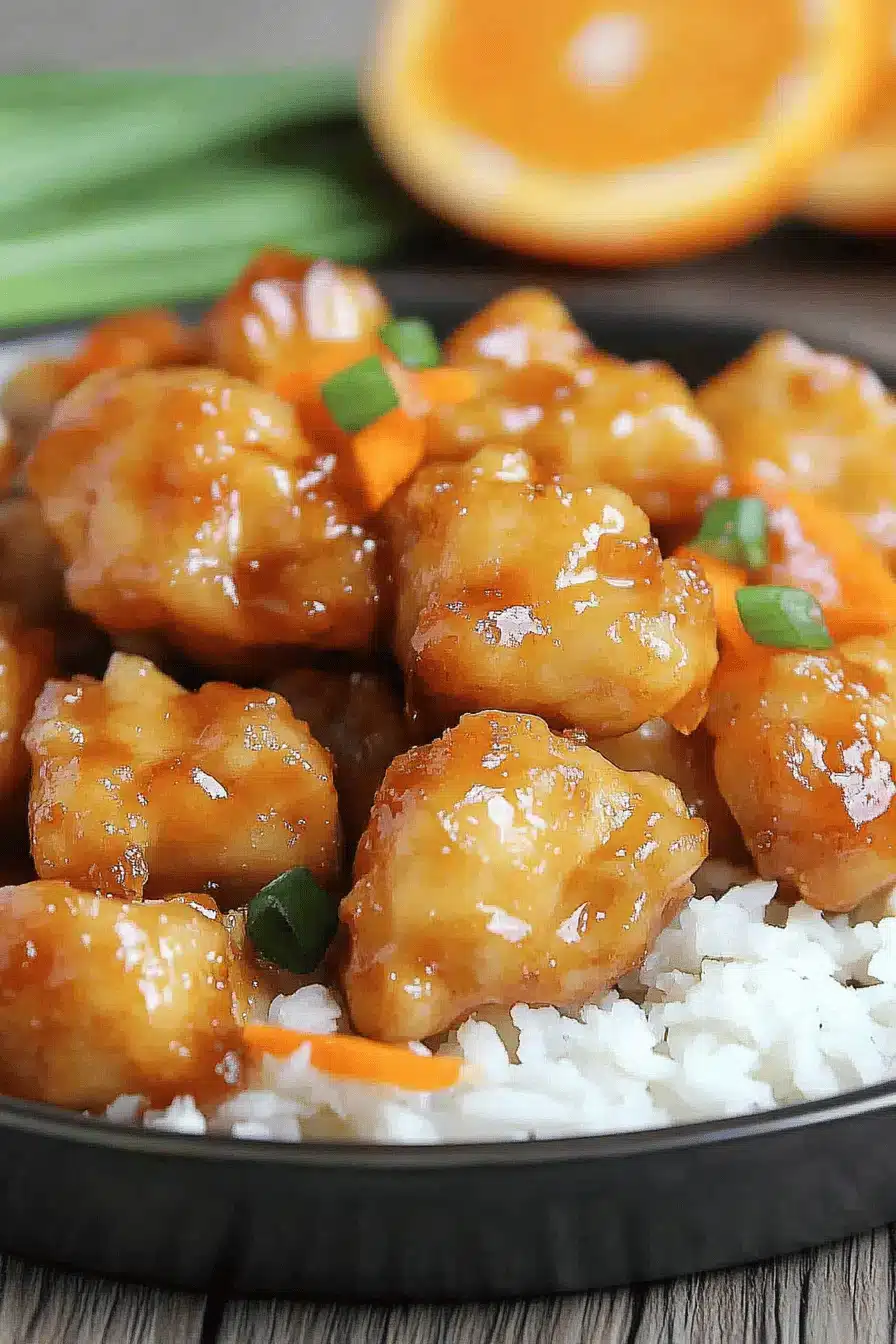Cheesecake Factory Orange Chicken ingredients