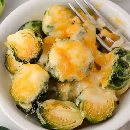 Cheesy Brussels Sprouts 16 Cheesy Brussels Sprouts