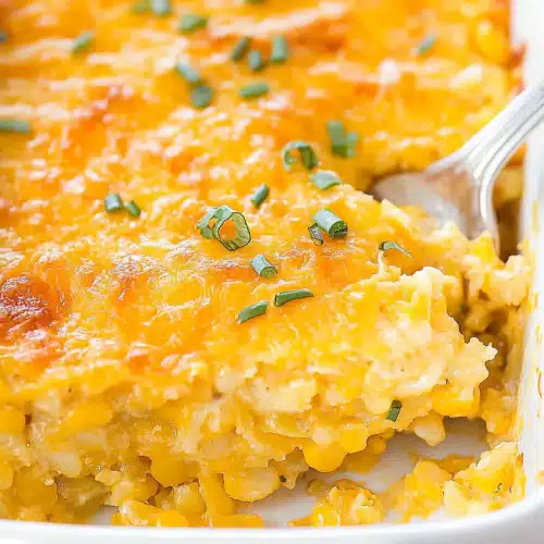 Cheesy Corn Casserole 16 Cheesy Corn Casserole