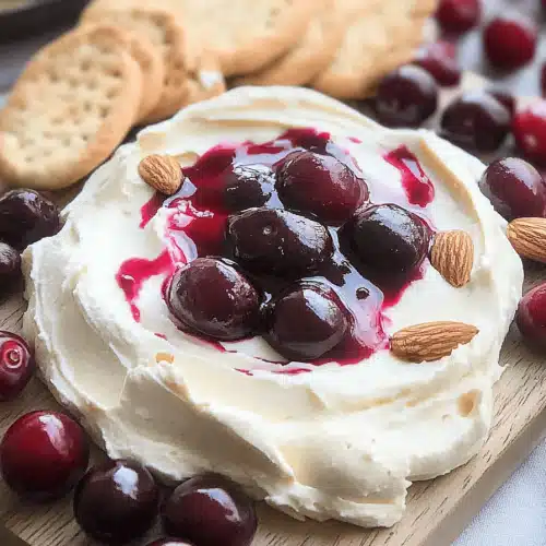 Cherry Almond Mascarpone Dip