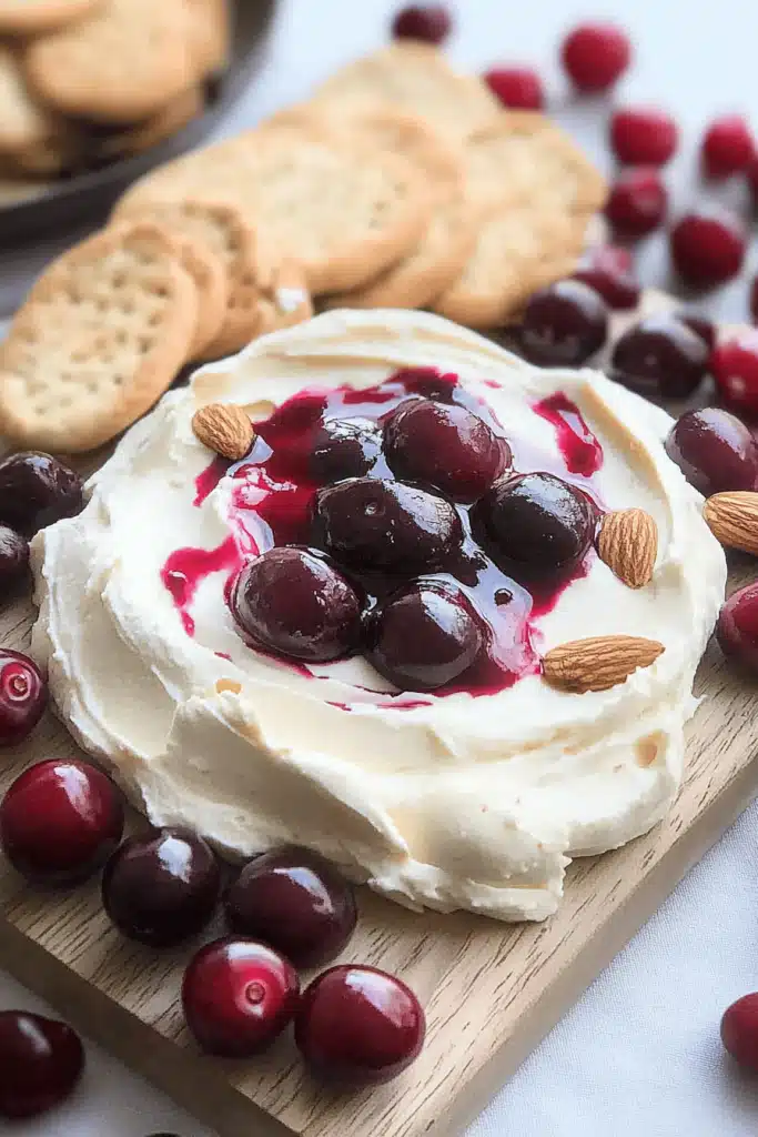 Cherry Almond Mascarpone Dip
