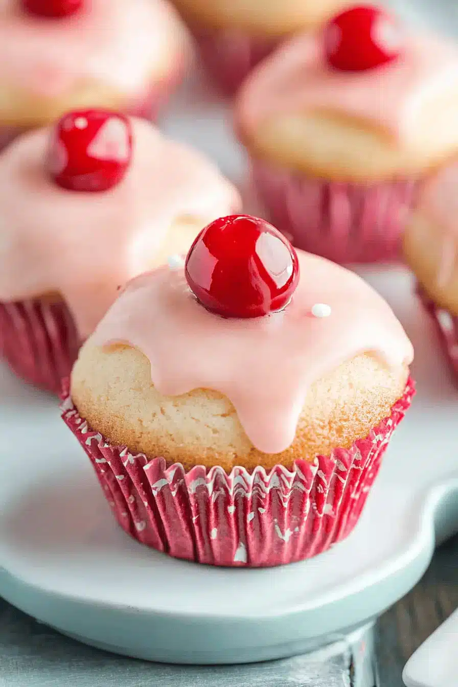 Cherry Cupcakes ingredients