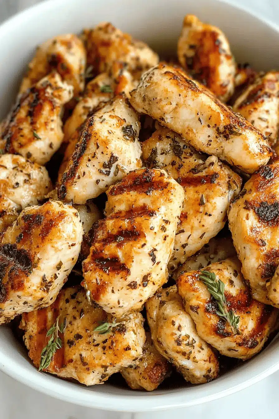 Chick-fil-A Grilled Nuggets Recipe Final Dish Presentation