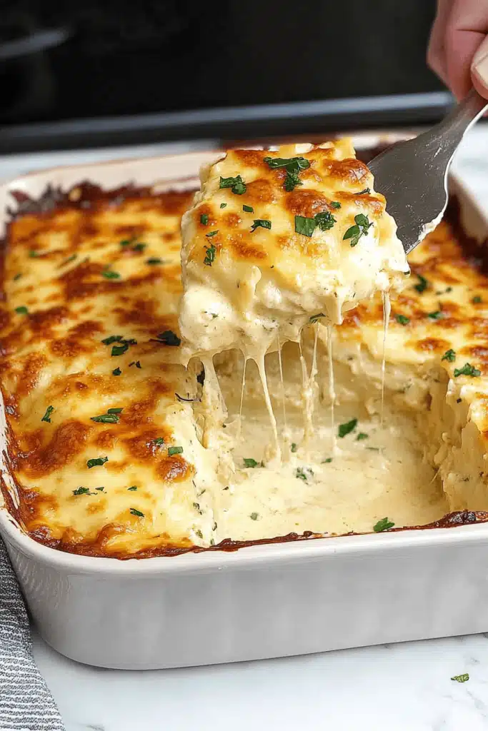 Chicken Alfredo Lasagna