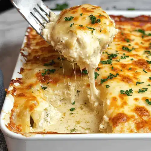 Chicken Alfredo Lasagna
