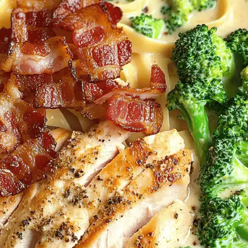 Chicken Bacon Broccoli Alfredo