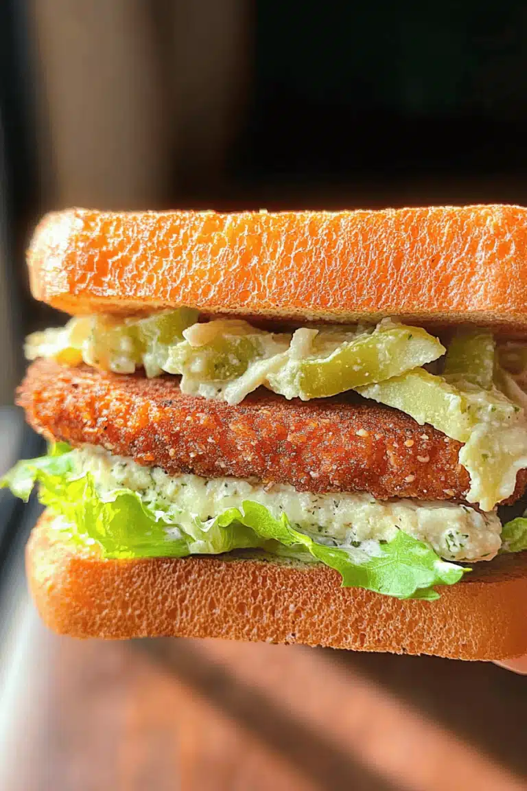Chicken Caesar Salad Sandwich