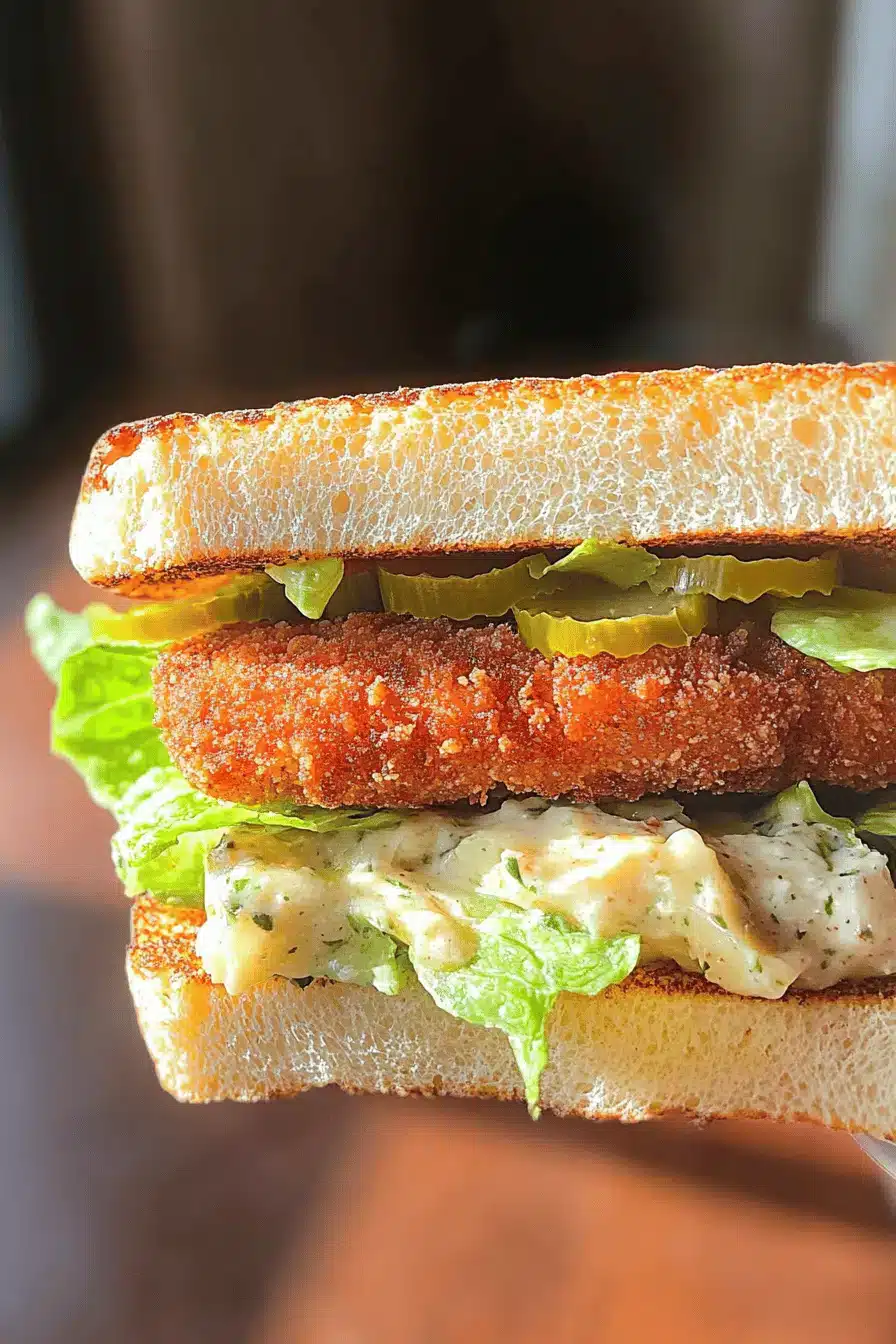 Chicken Caesar Salad Sandwich ingredients