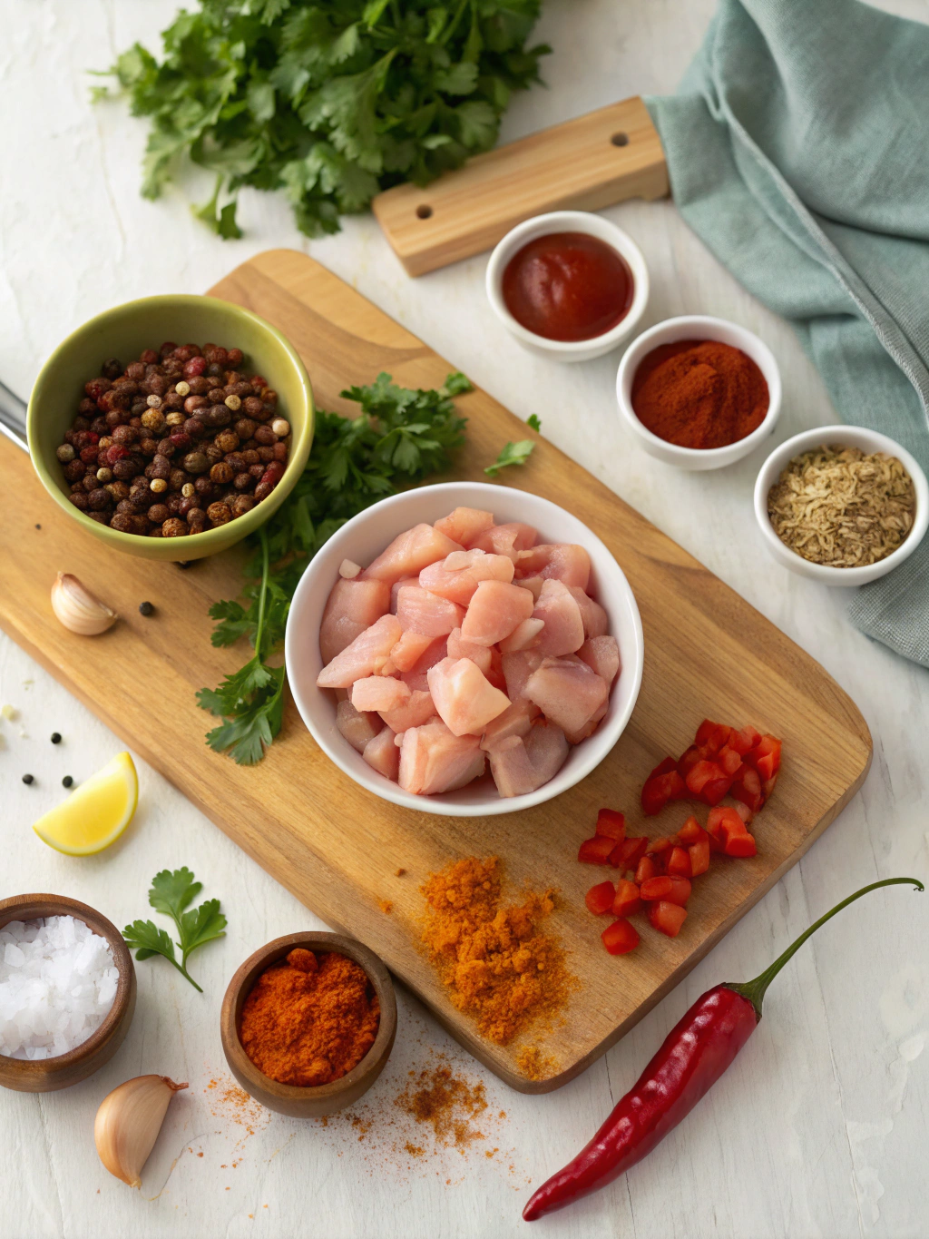 Chicken Chili Recipe ingredients