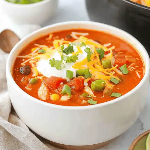 Chicken Fajita Soup