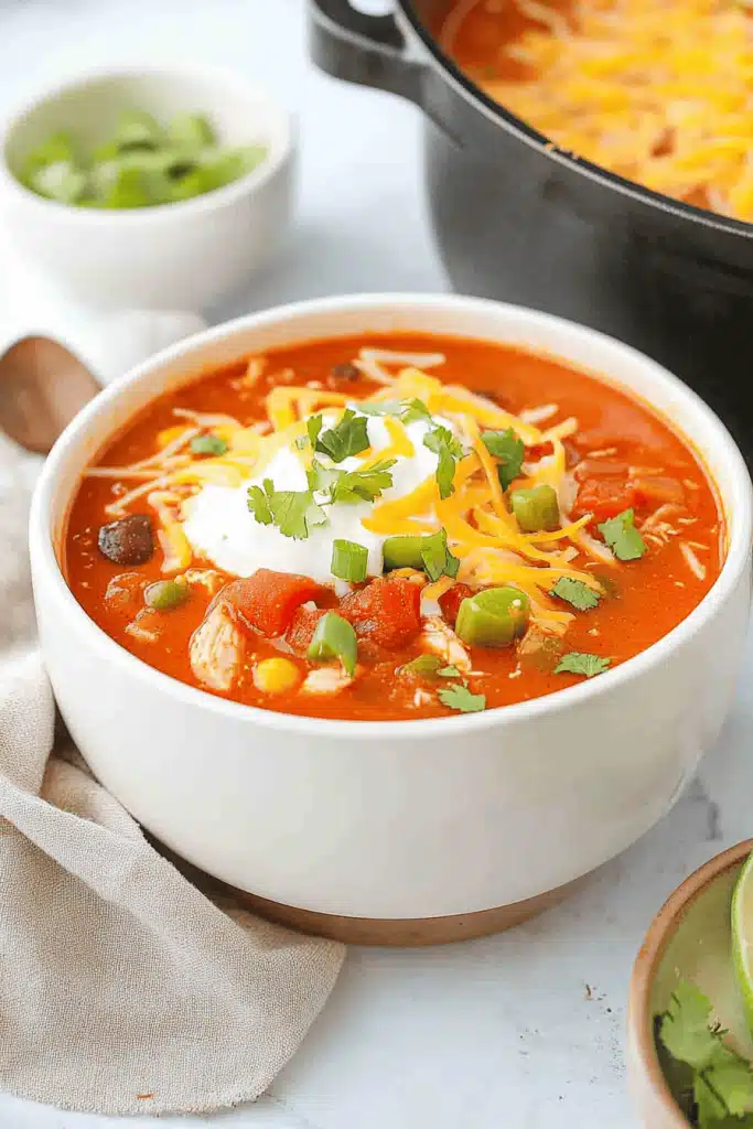 Chicken Fajita Soup