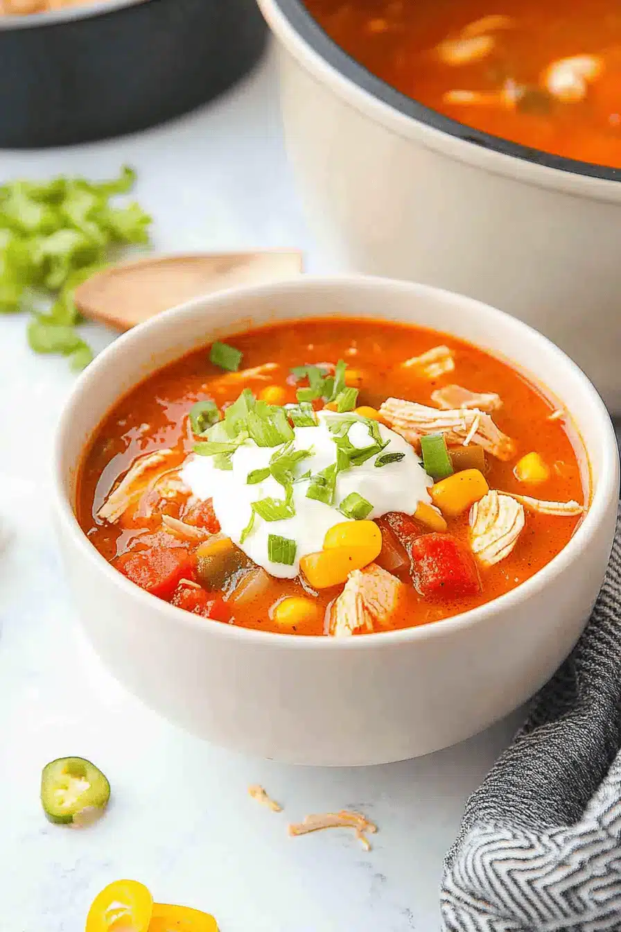 Chicken Fajita Soup ingredients