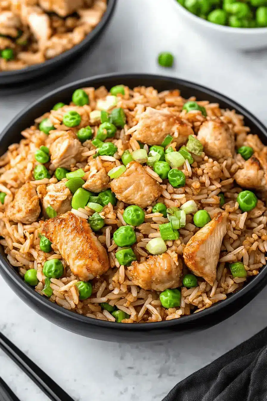Chicken Fried Rice Recipe ingredients