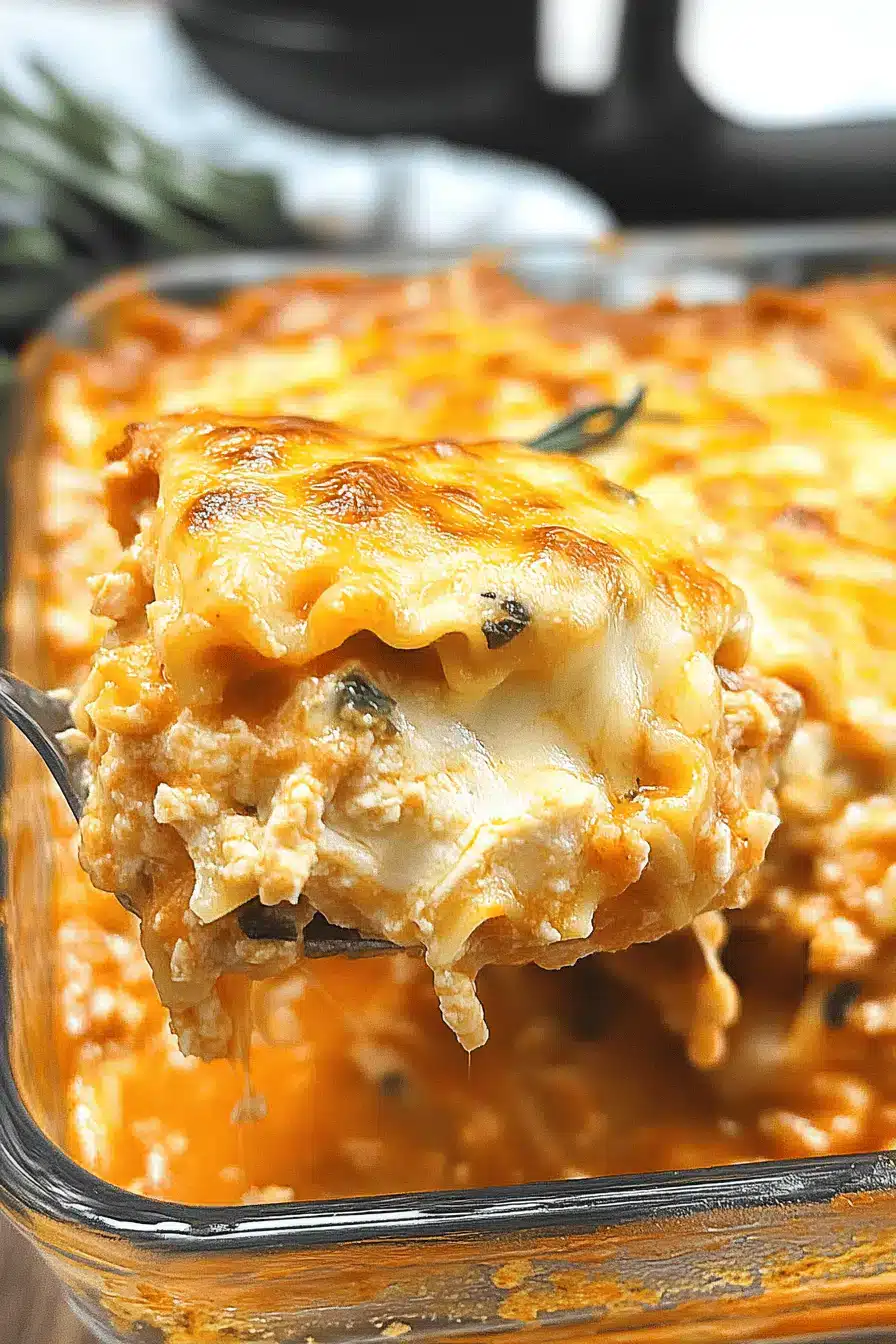 Chicken Lasagna Roll-Ups ingredients