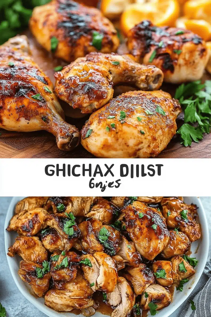 Chicken Recipes Final Dish Presentation