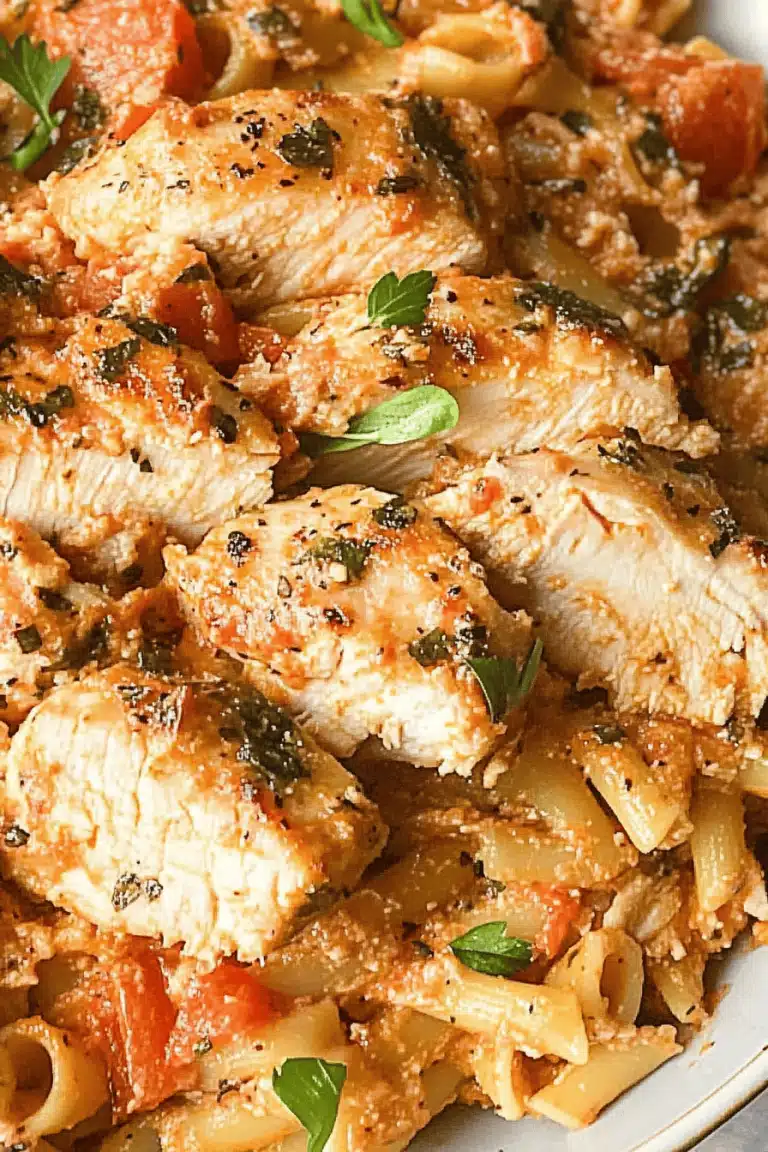 Chicken Rose Pasta Recipe