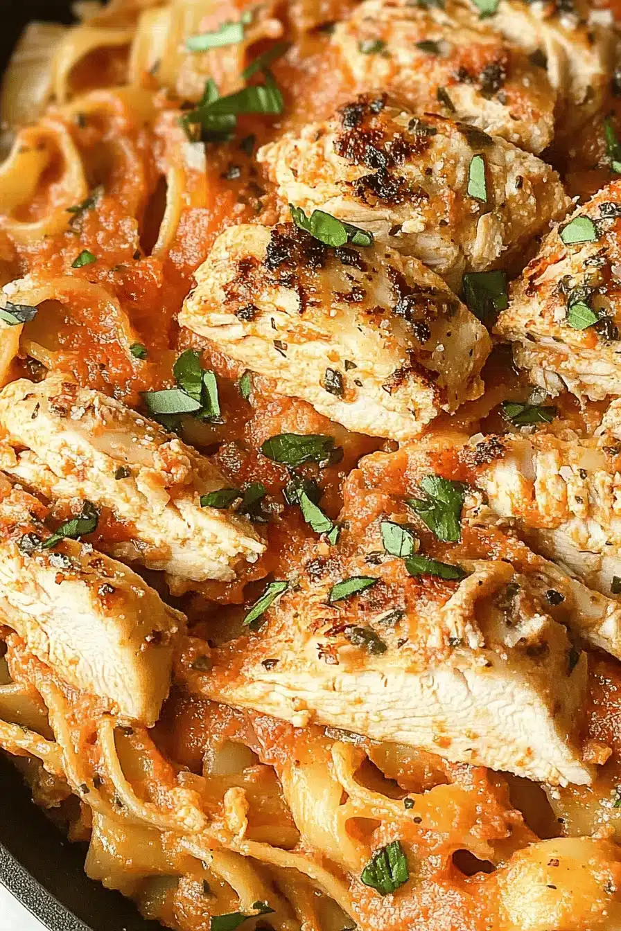 Chicken Rose Pasta Recipe ingredients