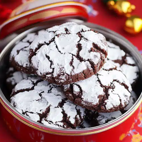 Chocolate Crinkle Cookies Recipe