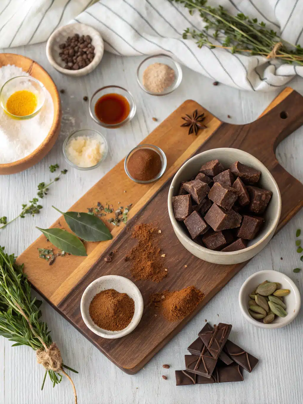 Chocolate Fudge Recipe ingredients