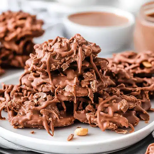 Chocolate Peanut Butter Haystacks