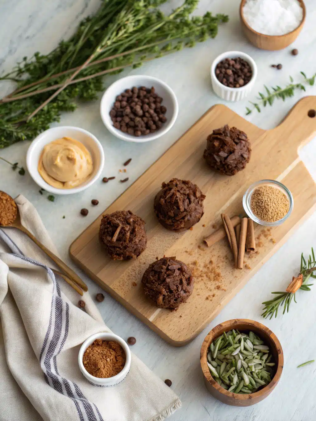 Chocolate Peanut Butter Haystacks ingredients