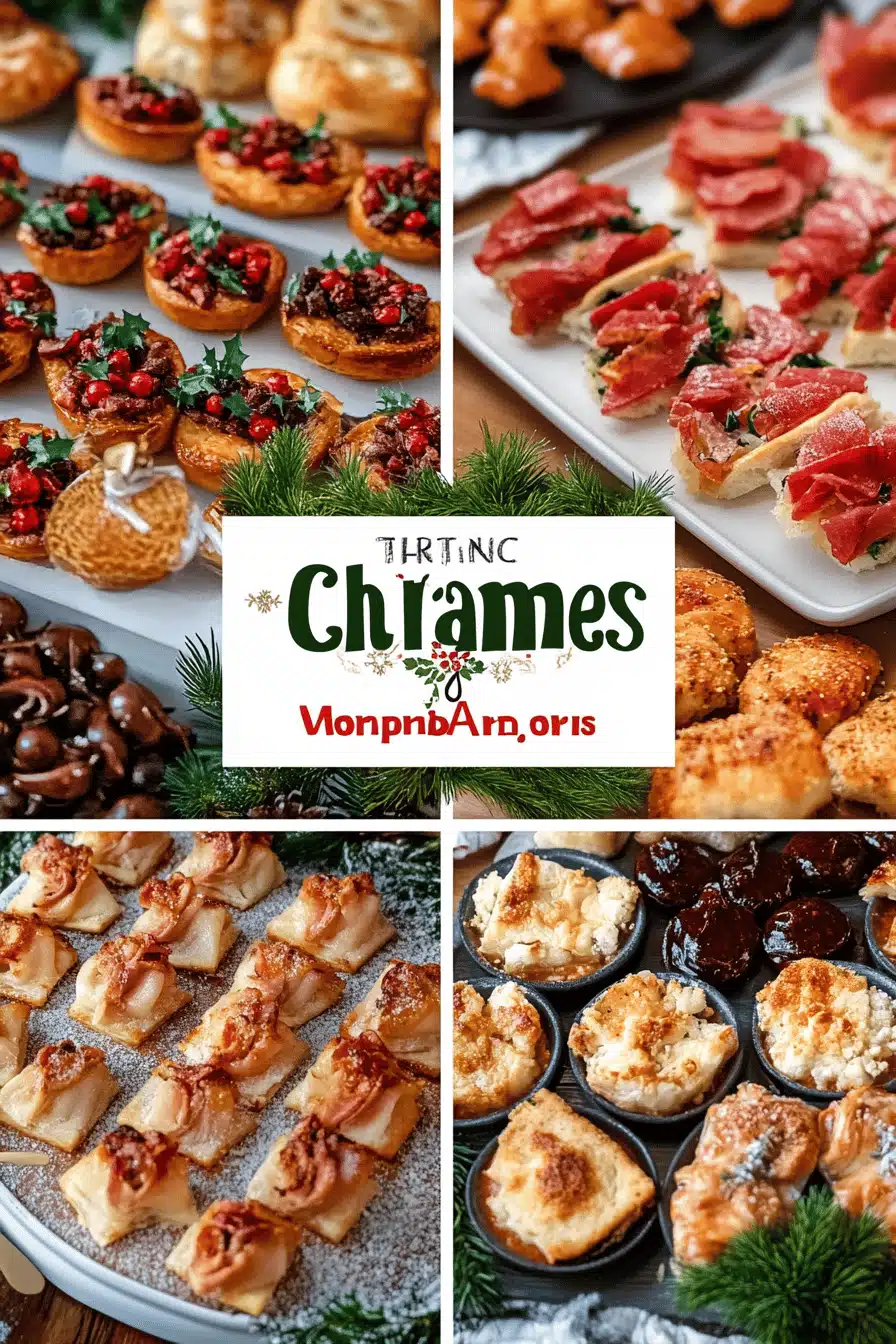 Christmas Party Food Ideas Final Dish Presentation