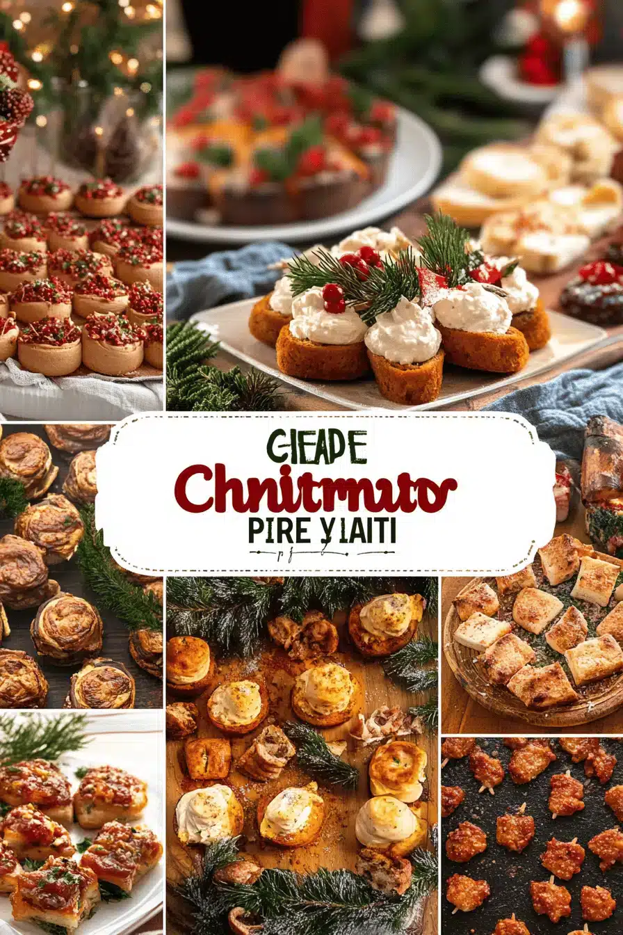 Christmas Party Food Ideas ingredients