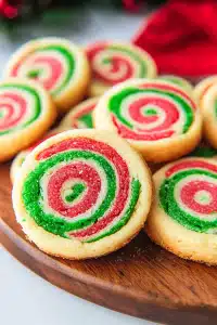 Christmas Pinwheel Cookies