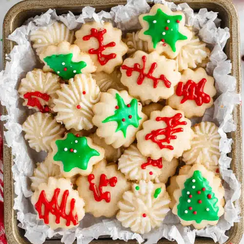 Christmas Spritz Cookies