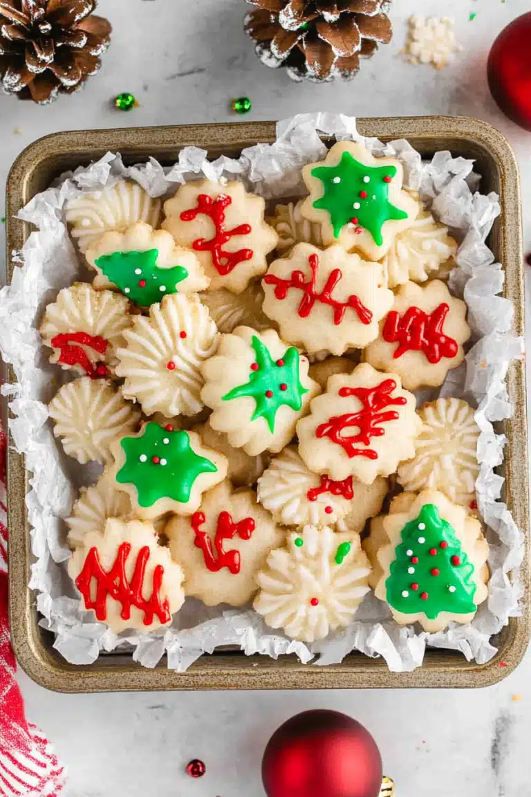Christmas Spritz Cookies