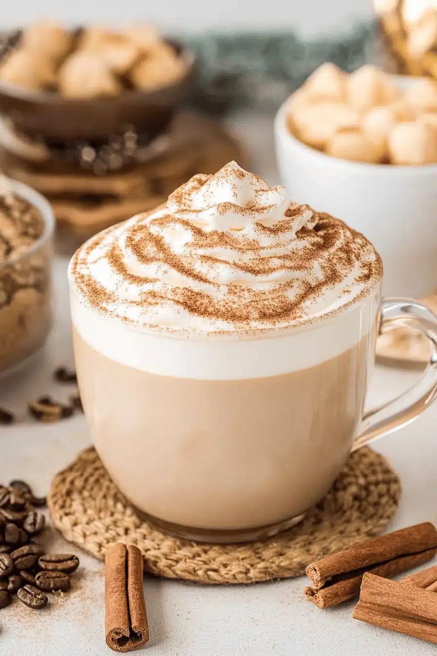 Cinnamon Cappuccino Recipe Final Dish Presentation
