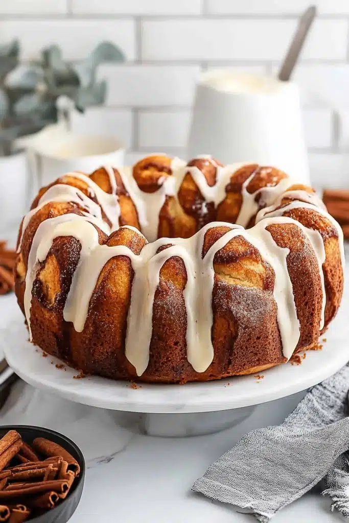 Cinnamon Roll Monkey Bread