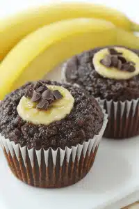 Cocoa-Banana Muffins