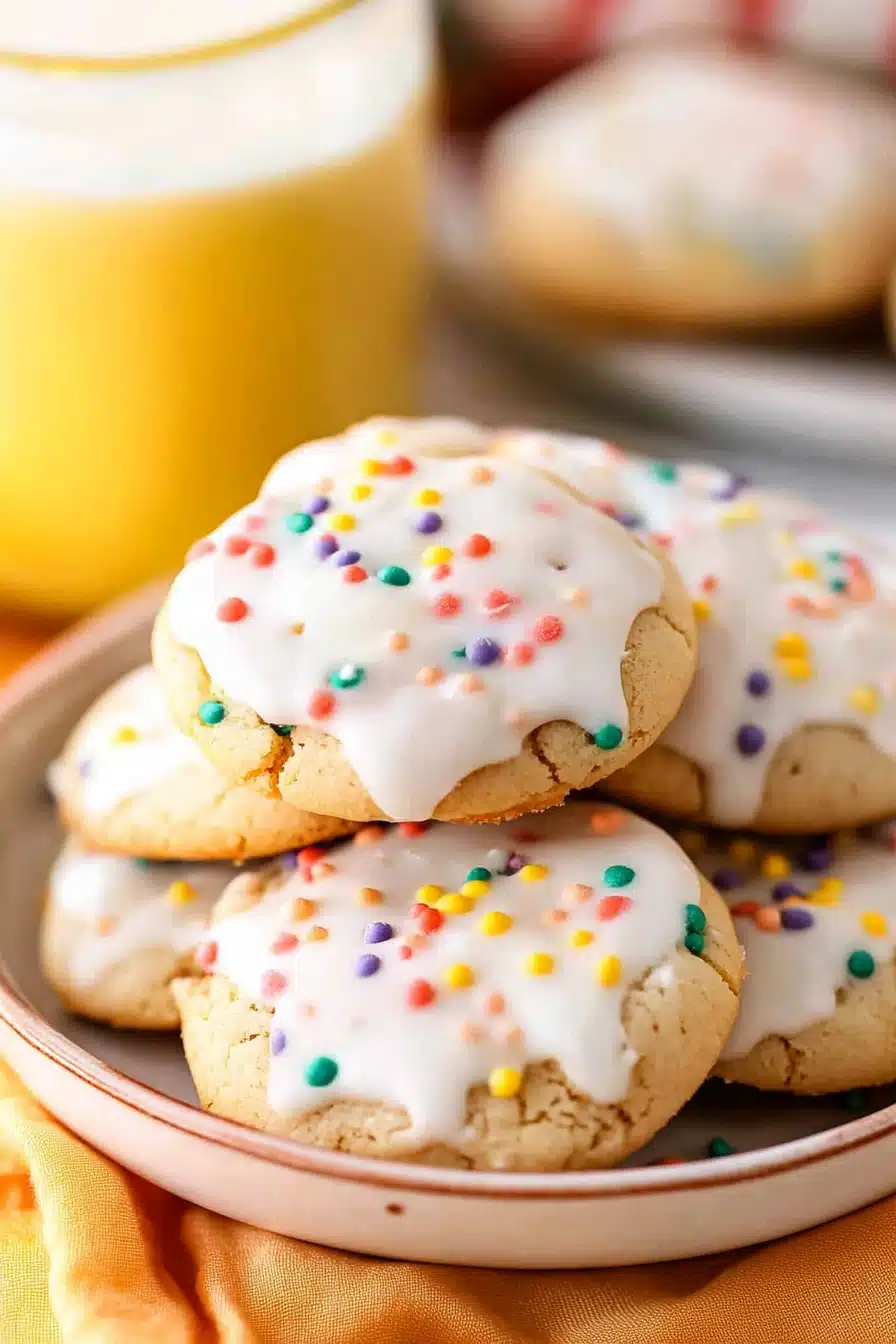 Condensed Milk Cookies Final Dish Presentation