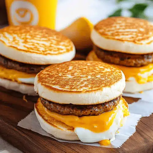 Copycat Sausage Egg McMuffins