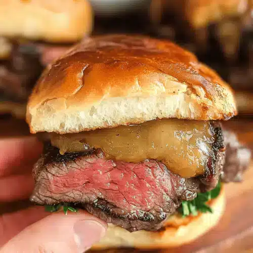 Cowboy Butter Steak Sliders