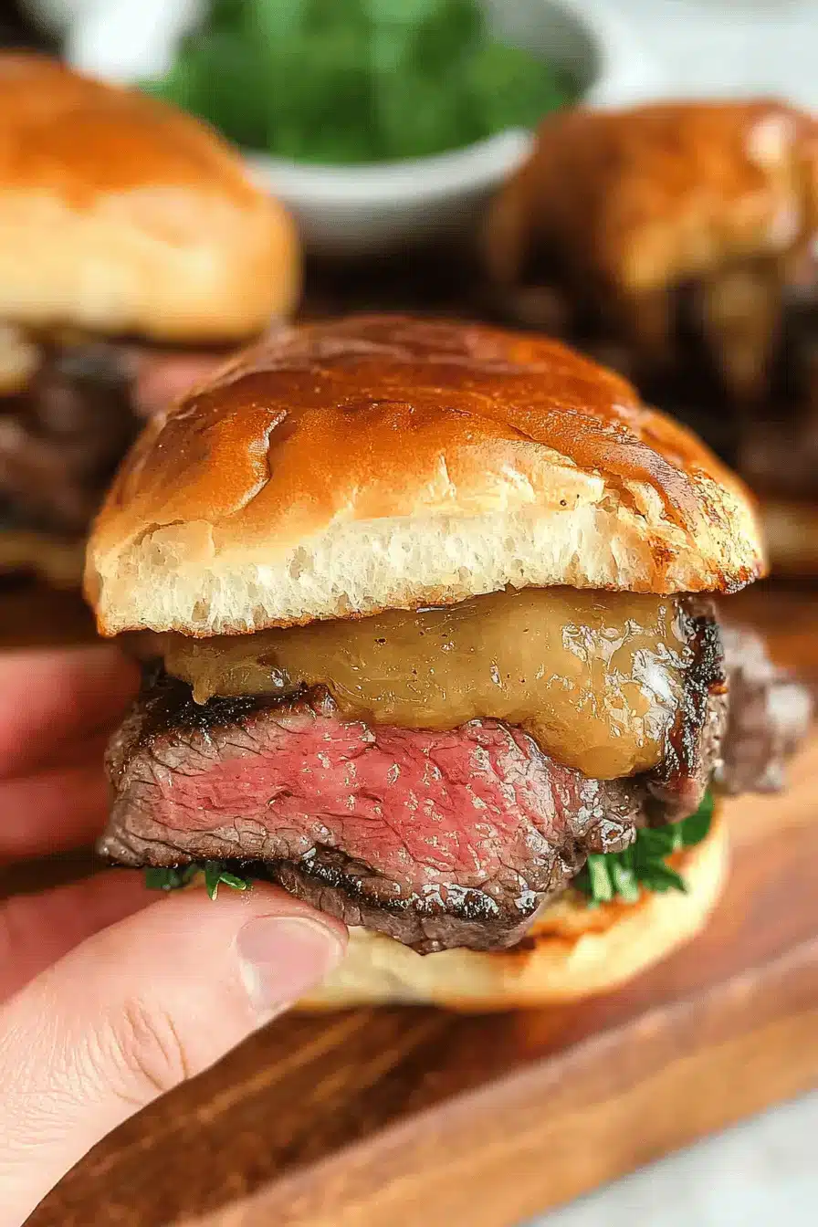 Cowboy Butter Steak Sliders ingredients