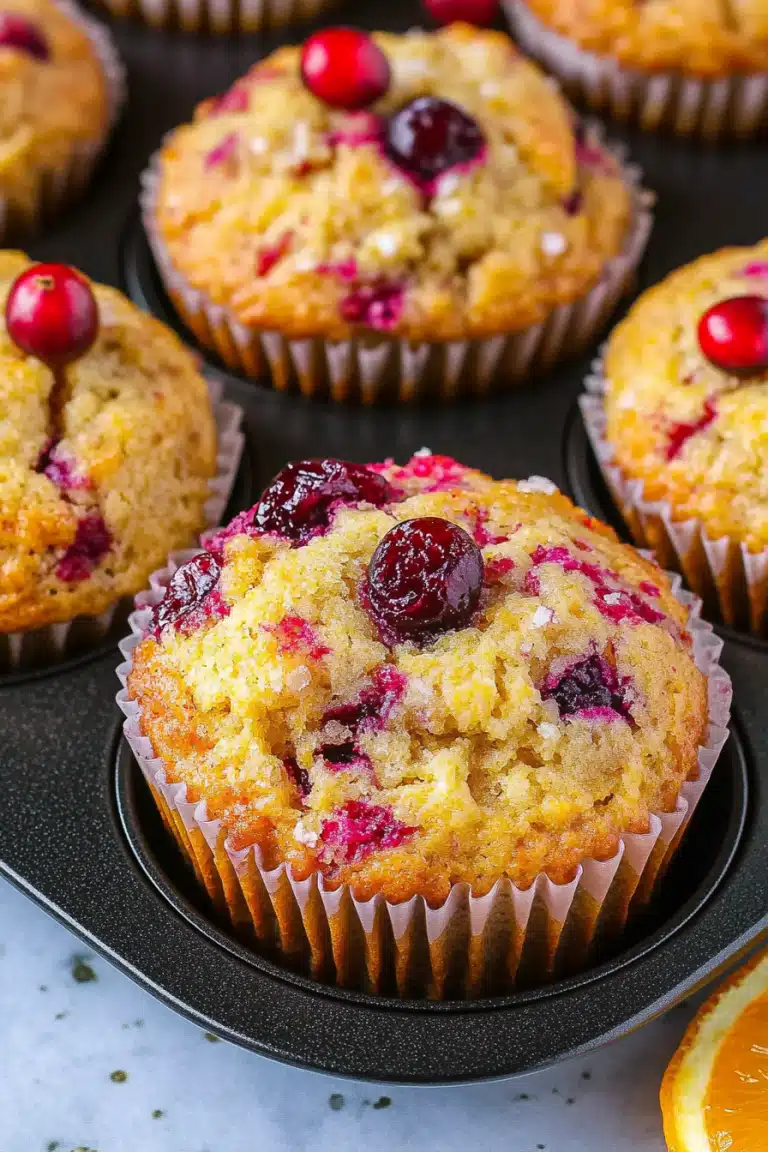 Cranberry Orange Muffins