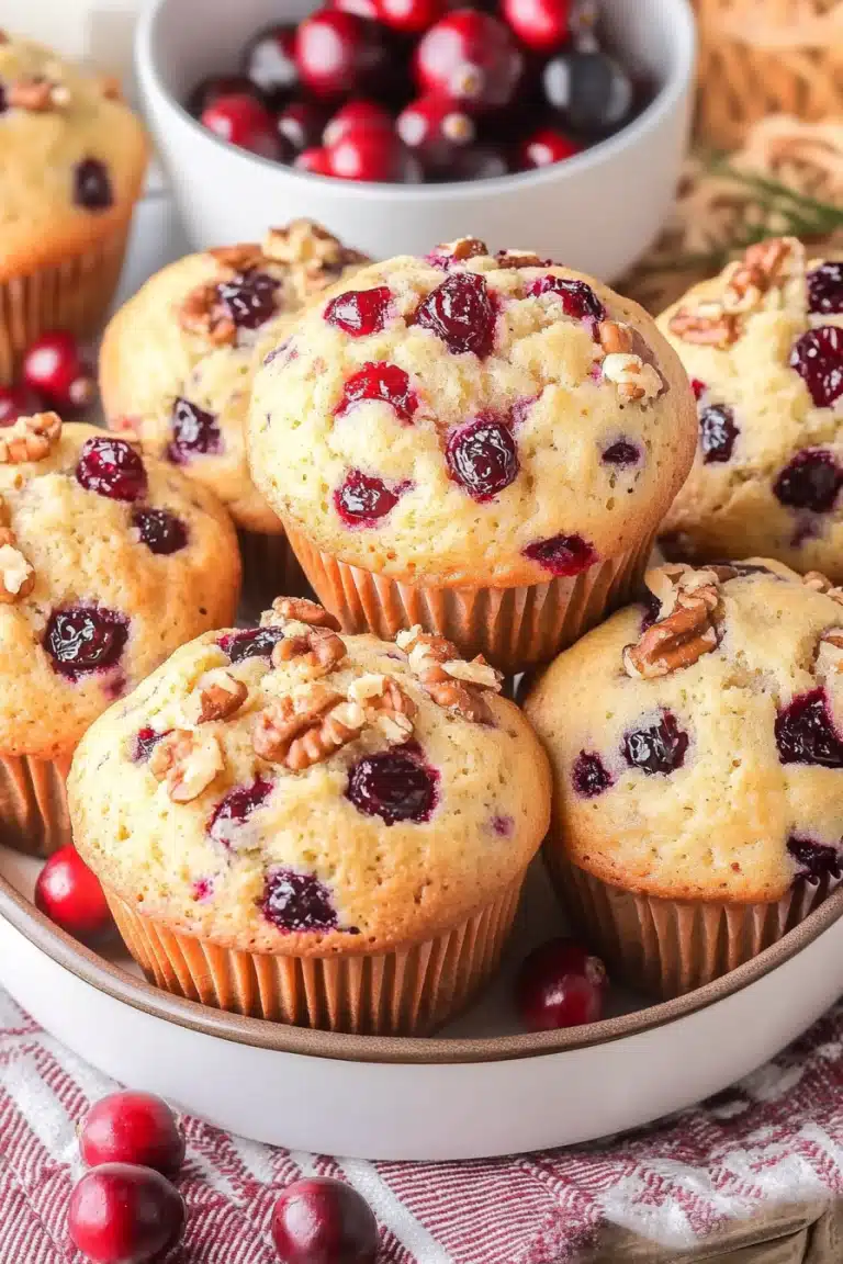 Cranberry Pecan Muffins