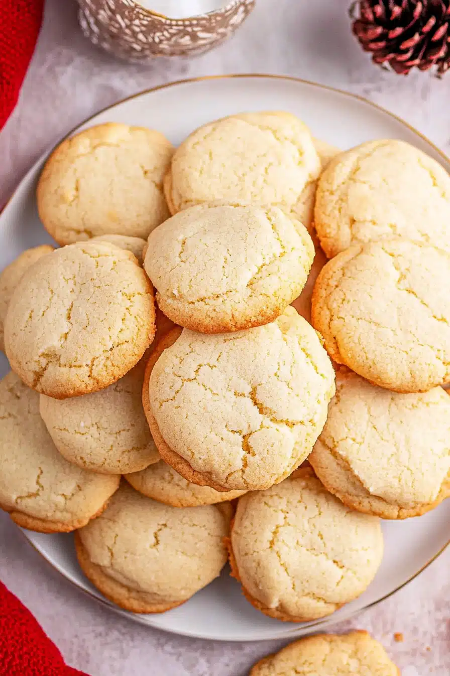 Cream Cheese Cookies Final Dish Presentation