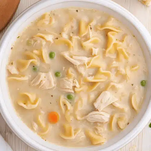 Creamy Chicken Noodle Soup