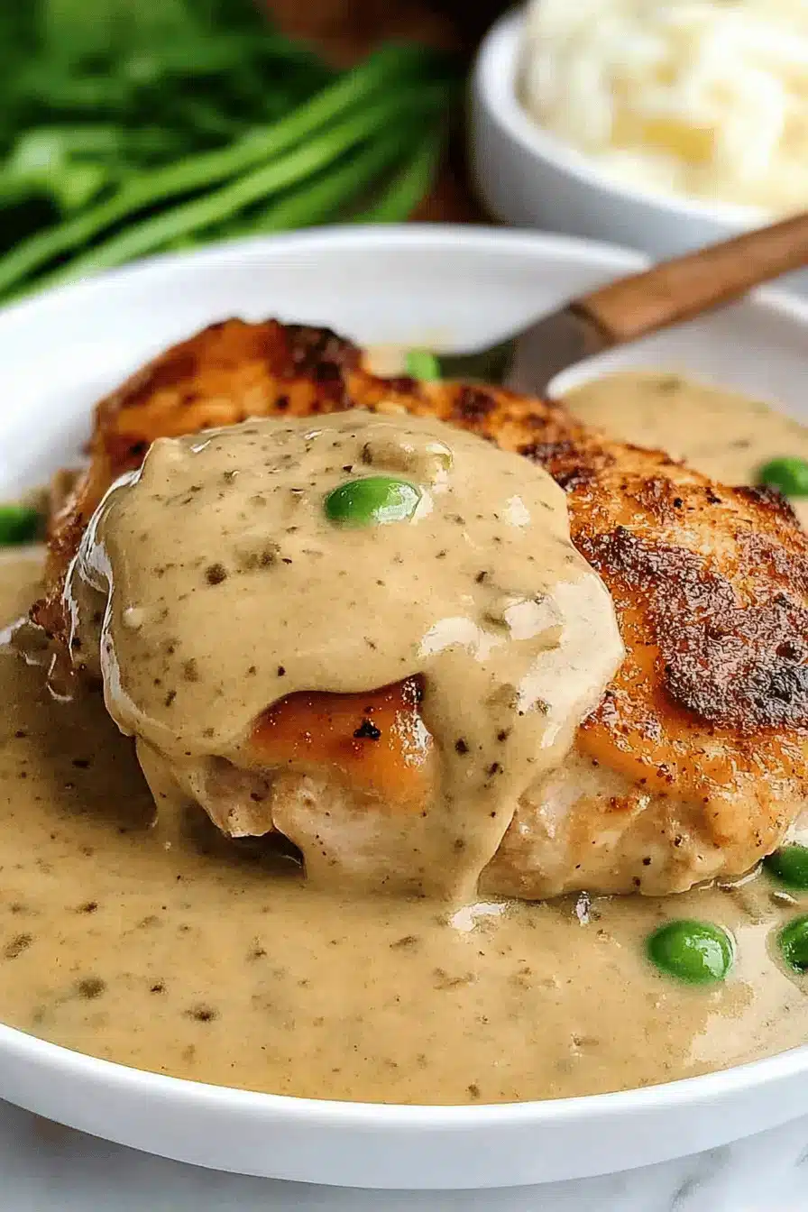 Creamy Garlic Chicken ingredients