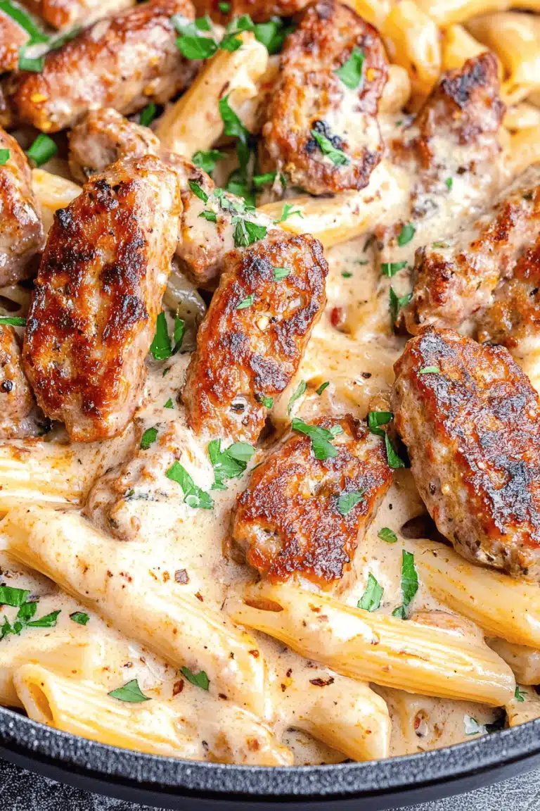 Creamy Italian Sausage Pasta