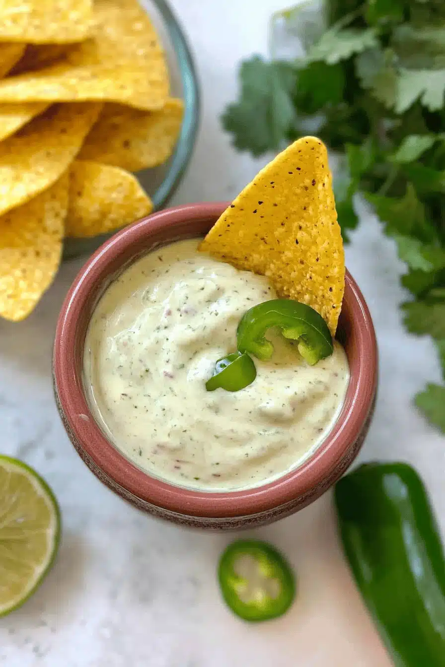 Creamy Jalapeño Copycat Recipe Final Dish Presentation