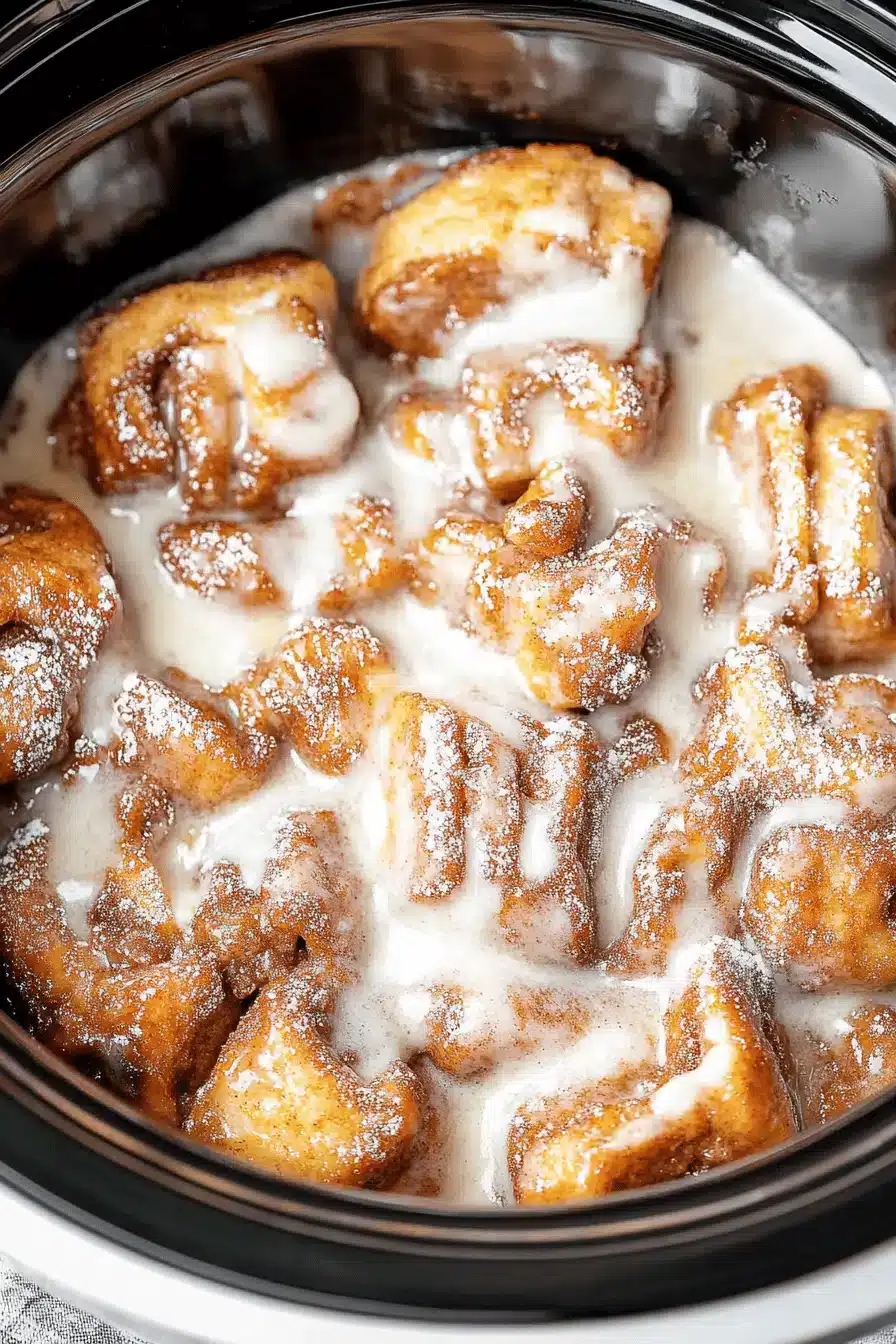 Crock-Pot Cinnamon Rolls ingredients