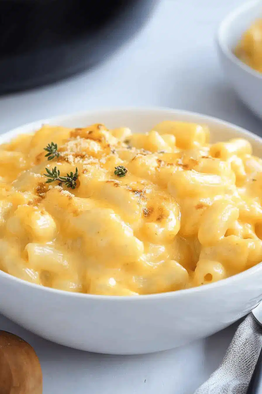 Crockpot Velveeta Mac and Cheese ingredients