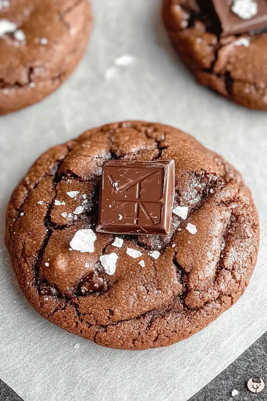 Double Chocolate Sea Salt Cookies ingredients